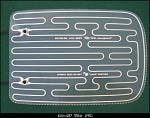 Гибкий электронагреватель бокового зеркала заднего вида НЭР УНИ"Газель"205х150мм