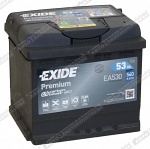 Легковой аккумулятор Exide Premium EA530